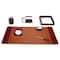 Dacasso Mocha Leather 7-Piece Desk Set DF-3004 - alternate 1